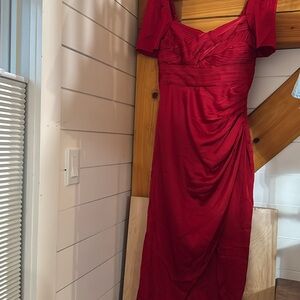 HOLIDAY DROP Red Holiday party dress!